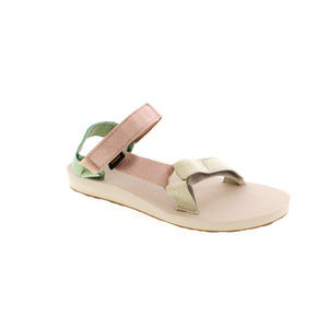 Teva's Original Universal sandal is perfect for outdoor adventure and everyday use. Built with a combination of quick-dry and recycled materials, Vegan-friendly, water-resistant upper, this sandal provides timeless style and unbeatable comfort. Its durable construction ensures long-lasting wear and a secure fit.