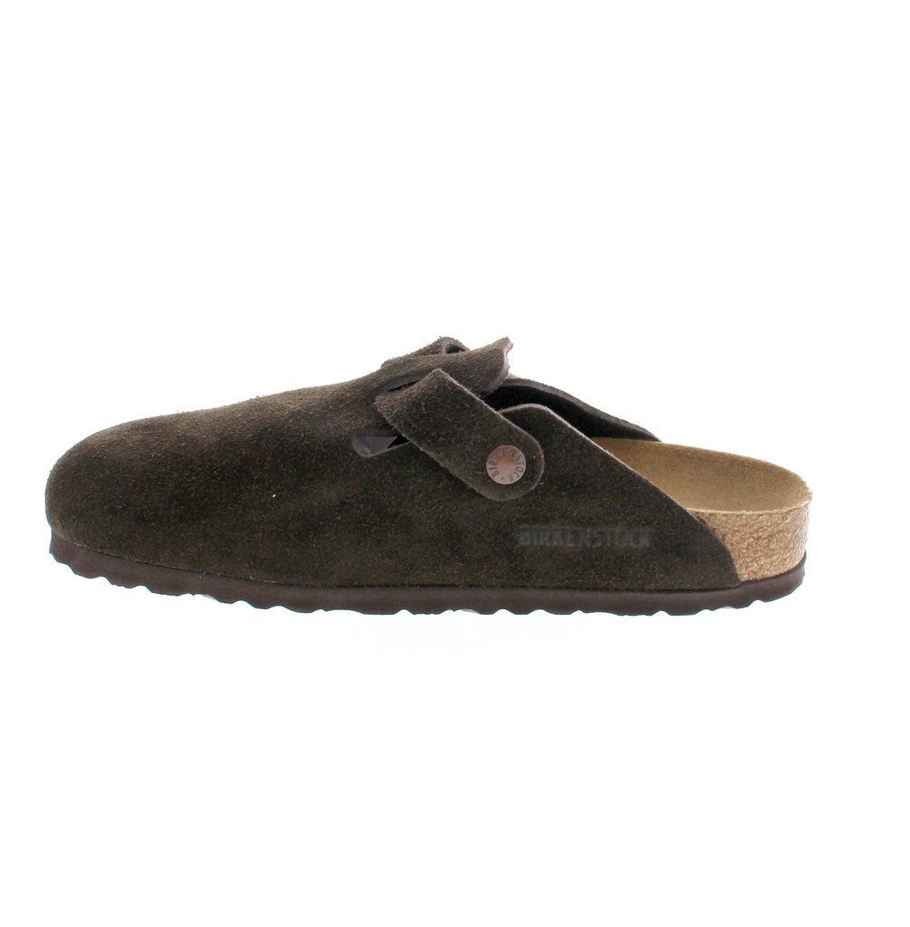 BIRKENSTOCK Boston モカ　43 Boston Chunky Suede Leather in Color Mocha | BIRKENSTOCK US