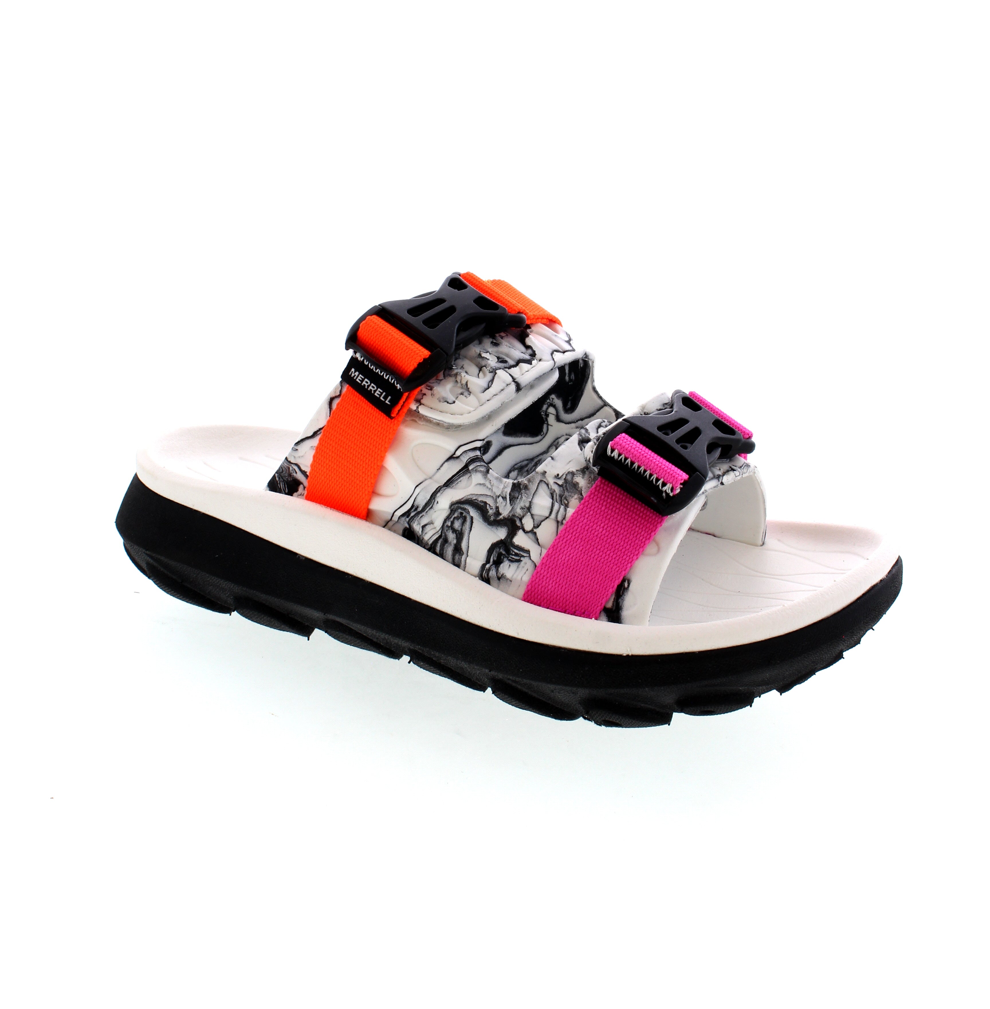 Merrell Hut Ultra Wrap Coyote Sandals J005315  Slip On White/multi Men’s 12 New Merrell Hut Ultra Wrap Coyote Sandals J005315 Slip On White  main image 3