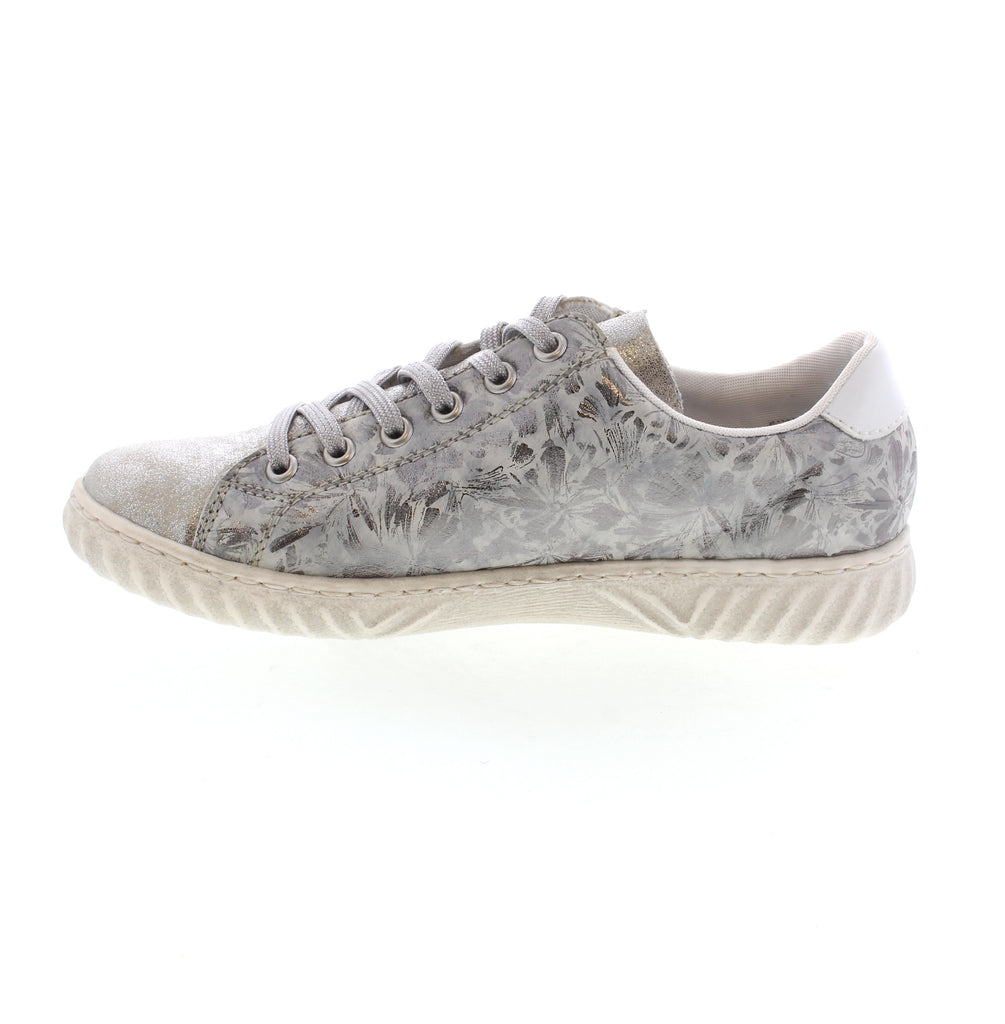 Rieker N4960-90 Silver Trainers