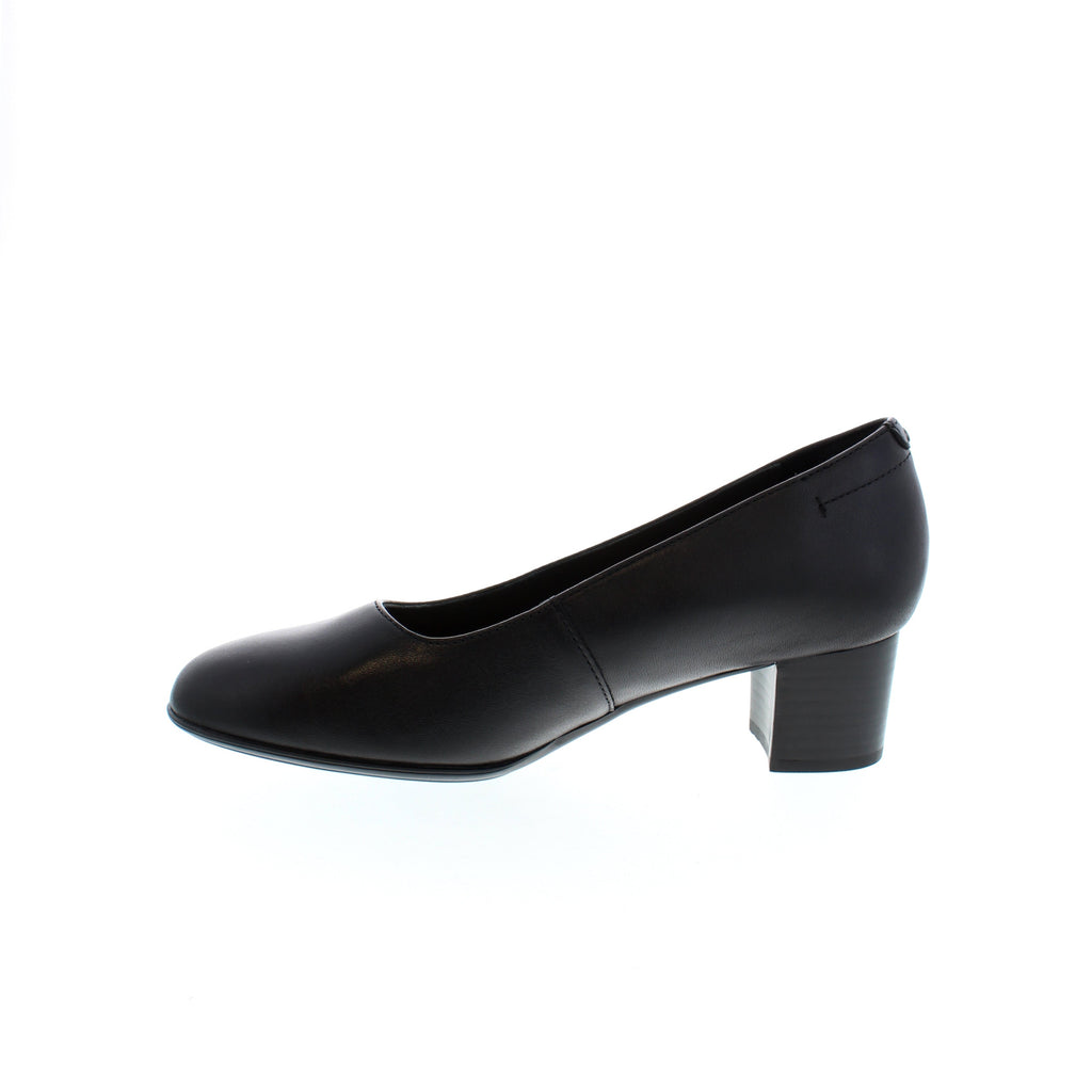 Clarks Linnae Pump Black Sole City Shoes