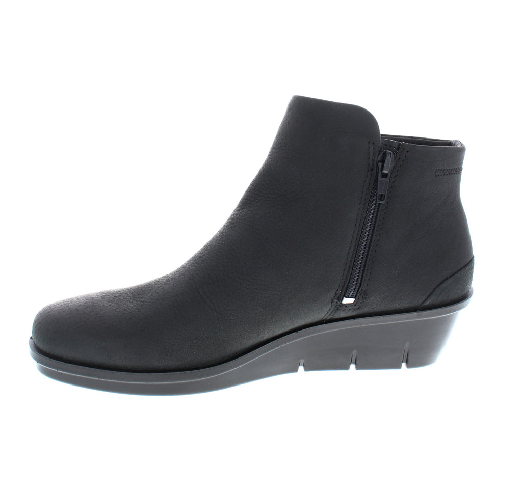 Ecco skyler wedge store bootie black