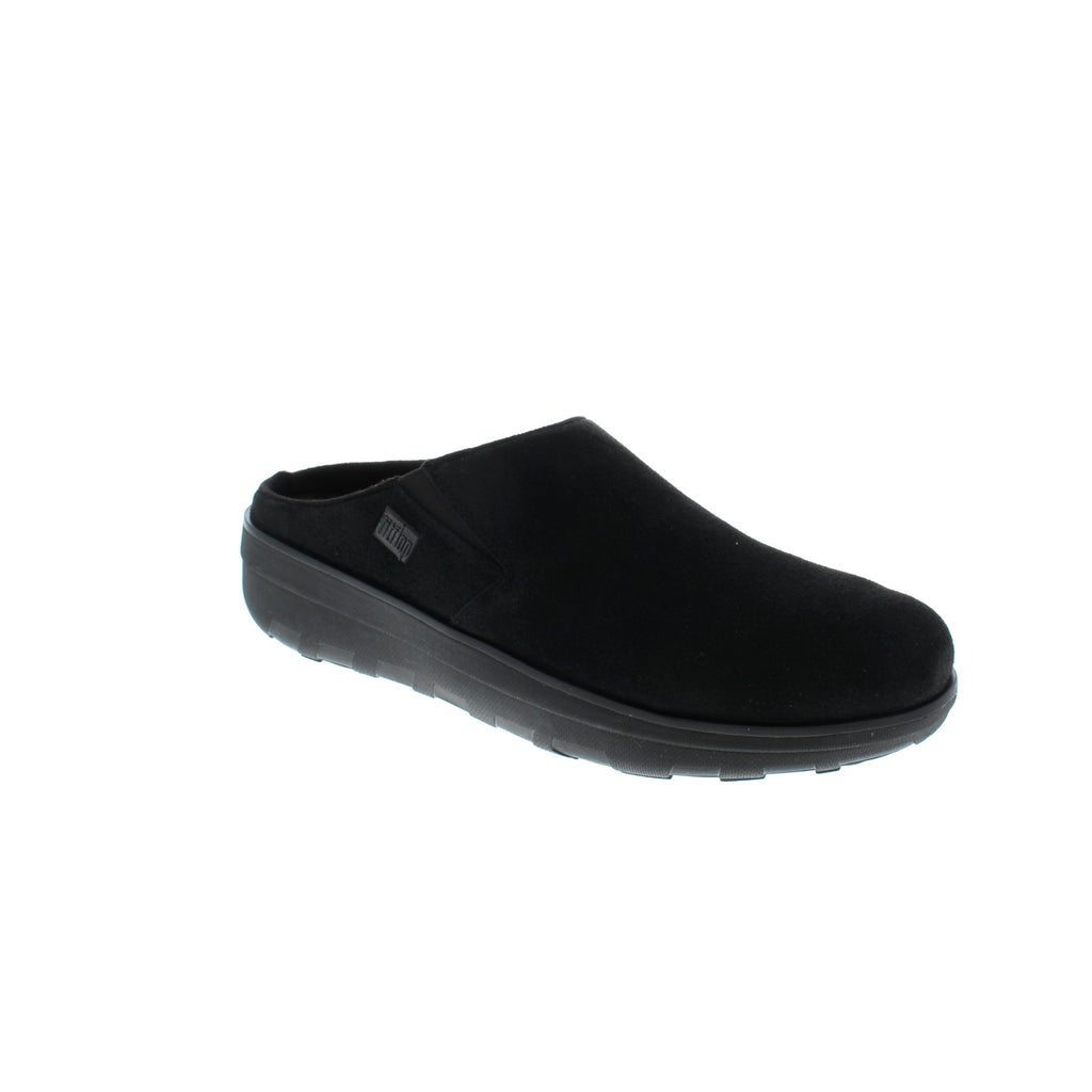 Fitflop loaff 2025 suede clogs black