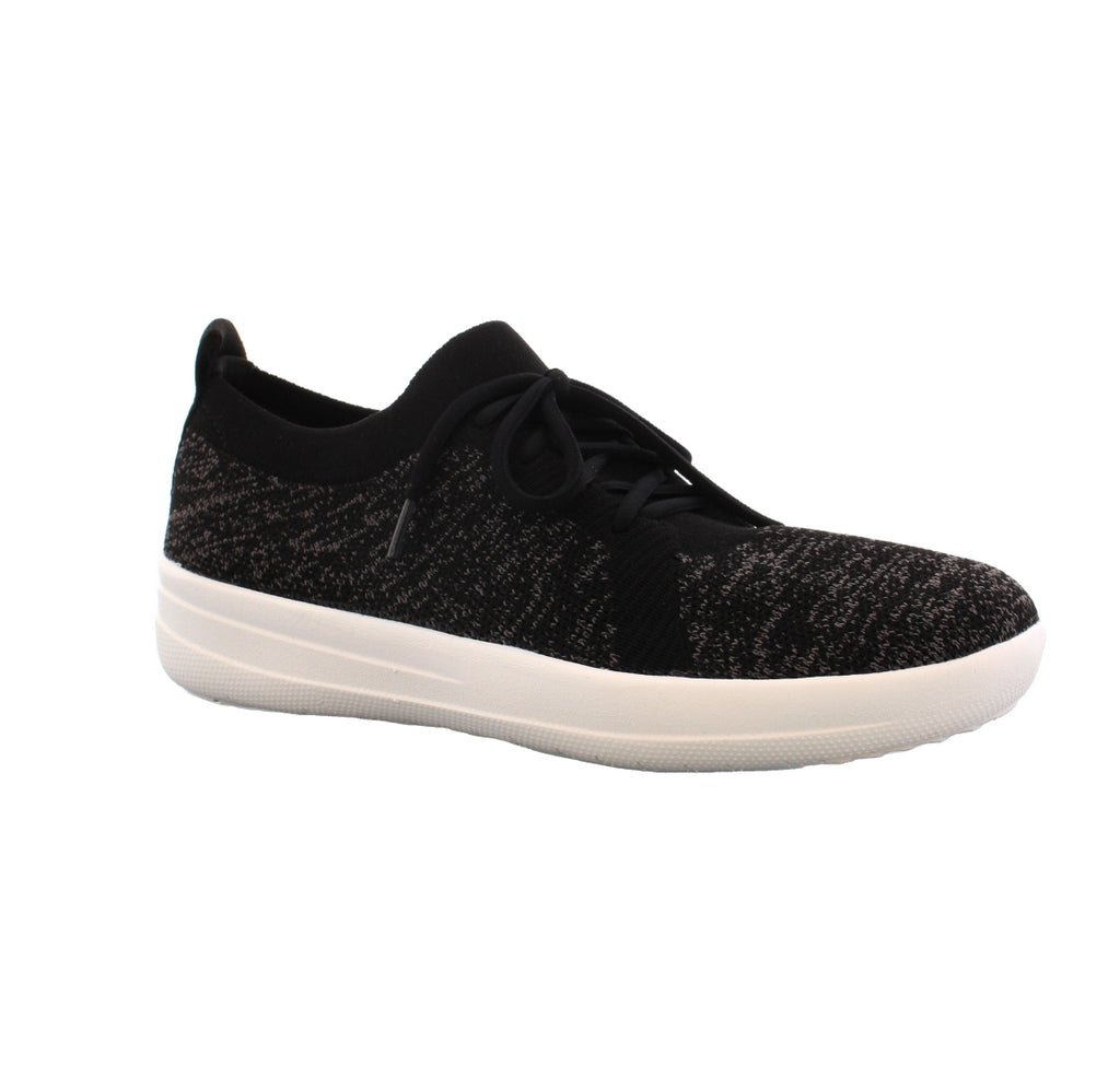 Fitflop f sporty uberknit sneakers clearance black