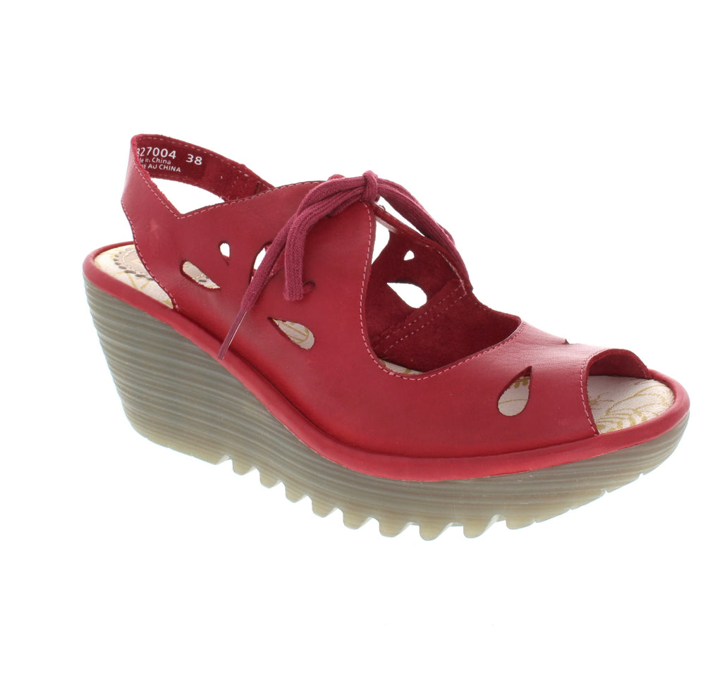 Fly london clearance red sandals