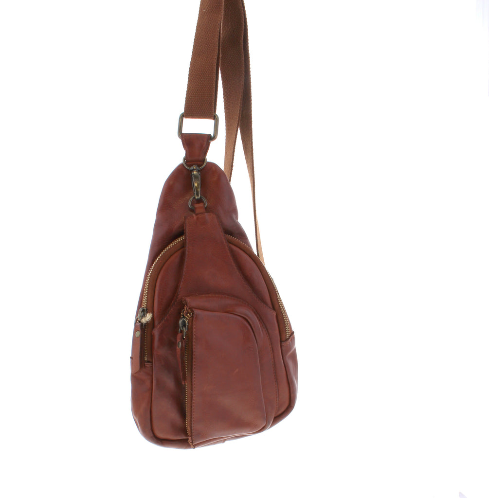 Experience effortless hands-free carrying with the Serena leather backpack from Milo. Designed with a compact silhouette, it includes an adjustable strap and secure zippered compartments to keep your essentials protected and easily accessible. Combining practical design with refined style, this backpack is a versatile choice for everyday use.