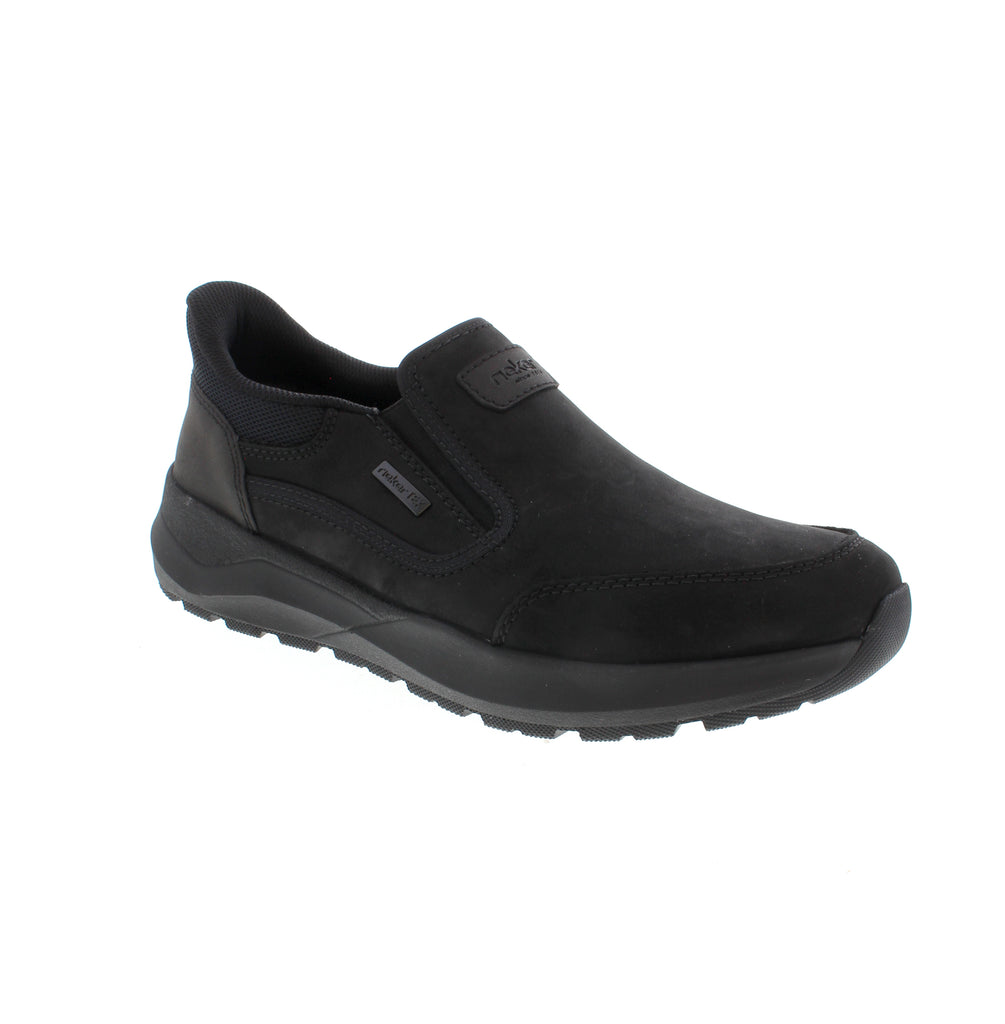 Experience exceptional comfort and style with the Rieker 06052-22 in brown suede leather. Designed for ease, its elastic gore panel simplifies putting on and taking off. The lightweight, flexible sole supports long-lasting wear, while the padded, removable insole enhances comfort. Water-repellent upper protects against moisture, making these shoes a practical and stylish choice for everyday use.