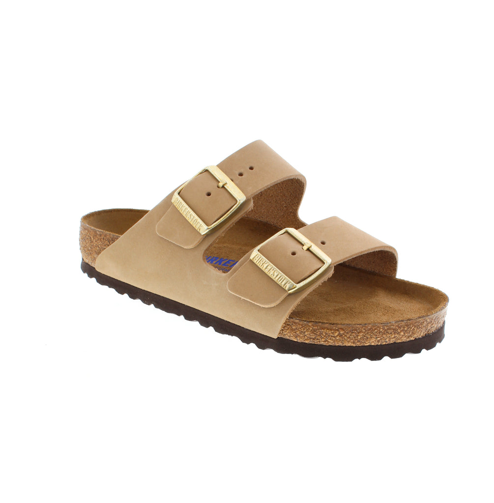 This Birkenstock Arizona is crafted from premium nubuck leather. The dual-strap design combines minimalist elegance with practical functionality. The soft footbed incorporates enhanced foam layering that adapts to your foot's contours over time, progressively optimizing support and comfort.