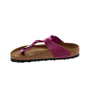 This contemporary, braided thong sandal from Birkenstock is an addictive classic. Featuring a cork footbed that contours to your feet in a refined, minimalist style, your feet are fully supported and fashionable all day long. 