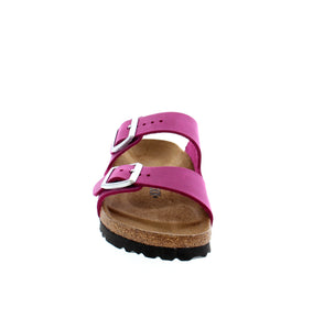 The Arizona sandal offers timeless design and unparalleled comfort with superior craftsmanship. The oiled nubuck leather offers a distinct heritage appeal and will develop a unique, worn-in appearance over time. With signature Birkenstock features such as a contoured cork-latex footbed, this sandal provides exceptional support for the wearer.