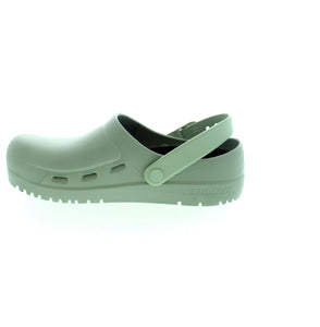 The Birkenstock Birki Air 2.0 clog boasts a fluid-resistant design and breathable side air vents to keep you comfortable during long hours on your feet. With a contoured PU footbed and a convertible backstrap, this clog supports your feet and provides added convenience. Built to work as hard as you do.