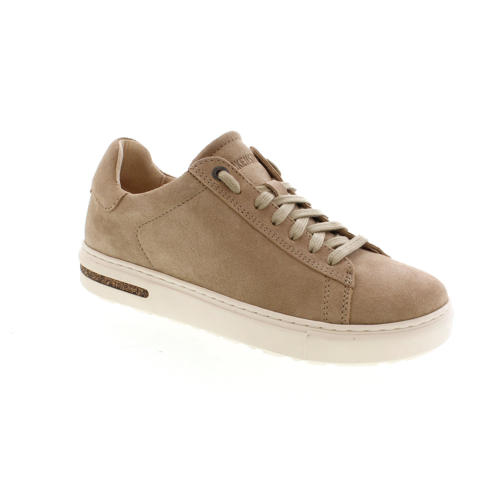 The Birkenstock Bend sneaker offers a sleek design that pairs well with any outfit. Your feet will always be comfortable with a shock-absorbing PU and cork midsole. Made with breathable microfiber and soft suede, these sneakers also keep your feet dry and fresh.