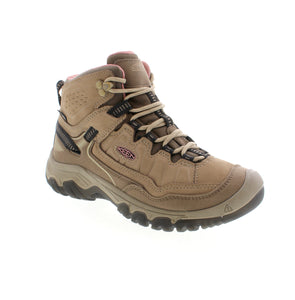 The Keen Targhee IV Mid WTP is the ultimate hiking companion, featuring durable and glue-free fused construction for a longer lasting boot. With unmatched cushioning that resists compression, you can experience maximum comfort on your trek. Say goodbye to multiple boots, this will be the last one you'll need.