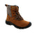 The Keen Greta Boot II WP in brown combines the cozy warmth of a puffy jacket with the rugged durability of a leather hiking boot, perfect for all-weather adventures. Featuring innovative glue-free fused construction, this boot offers enhanced longevity and strength without compromising flexibility. Its versatile traction sole ensures reliable grip on various terrains, while the toasty insulation keeps your feet comfortably warm during colder days. Additionally, the quilted collar provides extra cushioning.