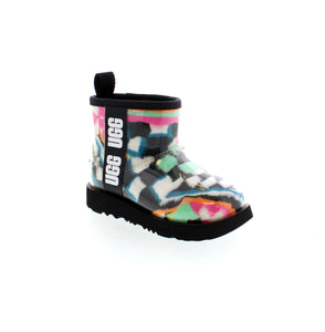 UGG Kids Classic Clear Mini Checks - Black Multi