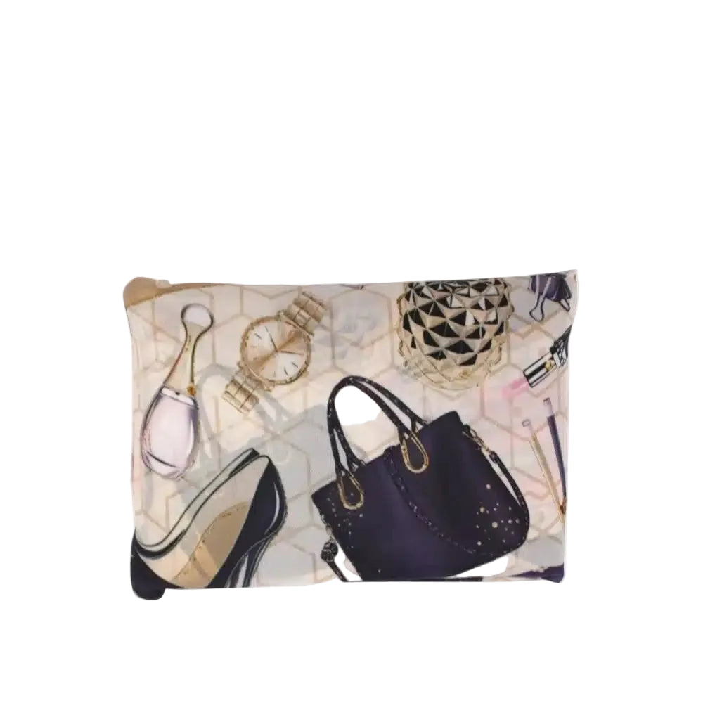 This reusable shopping bag is thin and foldable making it very convenient to slip into a pocket or purse! The luggage print will make you feel like your local shopping experience is somewhere exotic.