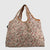 Mat Rectangle Shopping Bag - Red/Beige