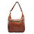 The Hunt HU564645 bag will be a great addition to your wardrobe. With the secure zipper closures and vintage leather, you'll be organized in style
