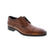 Timeless sophistication meets everyday comfort in the Johnston &amp; Murphy Gibbons. This classic derby dress shoe features a refined cap toe and pointed toe design, crafted from premium mahogany full grain leather for a polished look that transitions seamlessly from the boardroom to evening occasions. Built with a leather upper, lining, and footbed for lasting comfort and durability, the Gibbons features a responsive foam midsole and reliable rubber outsole.