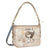 The Anekke 40802-353 is a whimsical shoulder bag. The top zippered closure will keep your items secure. The unique print will keep you organized on the go in style.