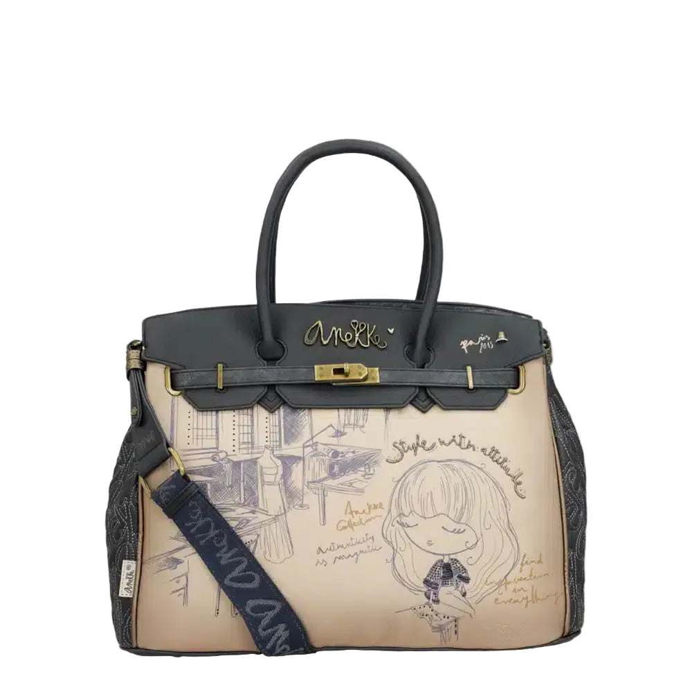 The Anekke 41846-120 bag will allow storage for your essentials while on the go. The large pockets will keep you organized, while the unique style is sure to make a statement wherever your day takes you.