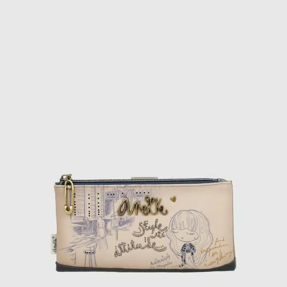Keep your essentials organized in style with the Anekke 41849-wallet. Perfect for everyday carry, it's the ideal size to slip into any bag. Compact, colorful, and ready for adventure.