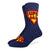 Crafted from a cozy blend of 85% cotton, 10% polyester, and 5% spandex, the Good Luck Sock – Super Dad combines softness, strength, and flexibility for all-day comfort. Designed to move with your feet, these socks ensure a comfortable fit no matter the activity. Featuring a fun Super Dad motif, they bring a lively and personal touch to your sock collection. They are simple to maintain—just machine wash cold at 30°C and avoid bleach or ironing to preserve their quality.