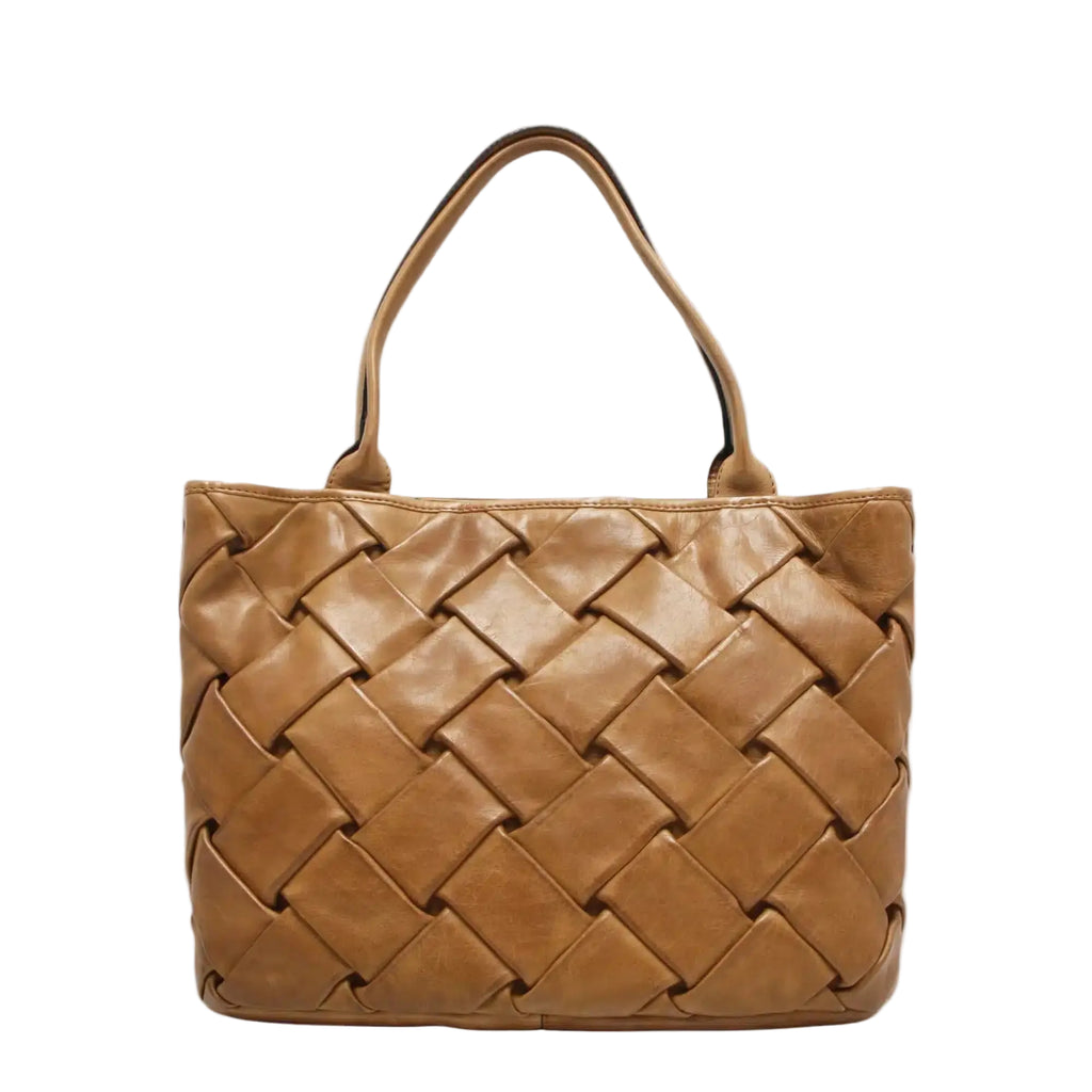 Discover effortless style with the 4693841 bag from The Trend. Built with quality leather and a fabric-lined interior, this handbag delivers everyday practicality without compromising on elegance. The secure zipper closure keeps your essentials protected, while the warm tan hue complements any casual look.
