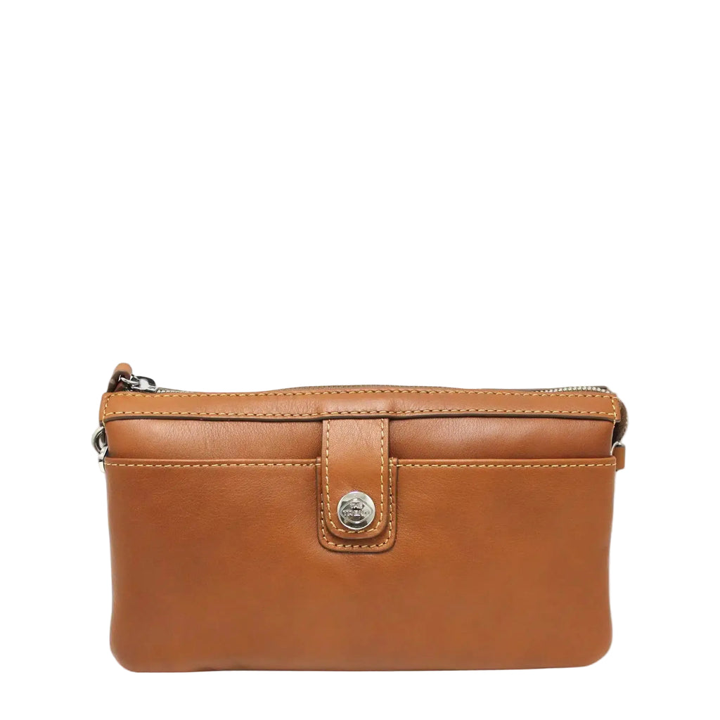 The Trend 584931 is a chic crossbody bag crafted with high-quality materials that provide secure protection for your personal items. The multiple zippered compartments offer efficient organization and easy access to your essentials. Perfect for everyday wear.