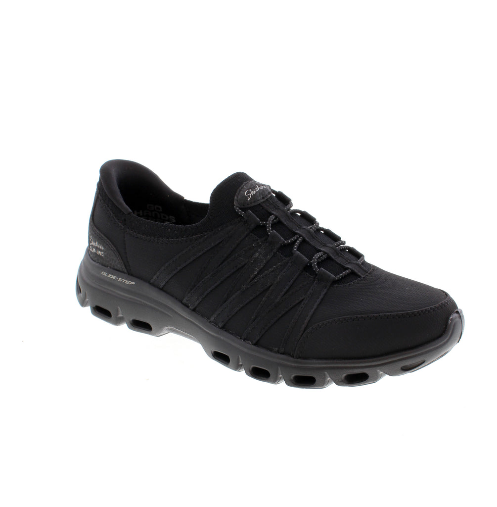 Experience unparalleled comfort and convenience with the Skechers Slip Ins: Breath-Easy. Featuring an exclusive Heel Pillow™, soft knit mesh upper, and Skechers Air-Cooled Memory Foam® insole, this easy-to-wear style provides superior cushioning and breathability with every step.