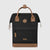 Durable and versatile, the Cabaia Medium Adventurer backpack combines style with smart functionality. It features a vegan, water-repellent exterior with padded, breathable shoulder straps for all-day comfort. This spacious backpack includes anti-theft front pockets, a hidden back pocket, and wide-angle opening for easy access. The suitcase strap keeps your hands free while traveling, and it comes with two interchangeable pocket covers. Built to be your trusted travel companion for years to come.