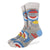 Crafted from a soft and durable blend of 85% cotton, 10% polyester, and 5% spandex, the Good Luck Sock - Curling House provides an ideal combination of comfort, resilience, and flexibility. These socks are designed to stretch and move with you, ensuring comfort that lasts all day long. Maintenance is simple—just machine wash them in cold water at 30°C, and avoid using bleach or ironing to preserve their quality. 