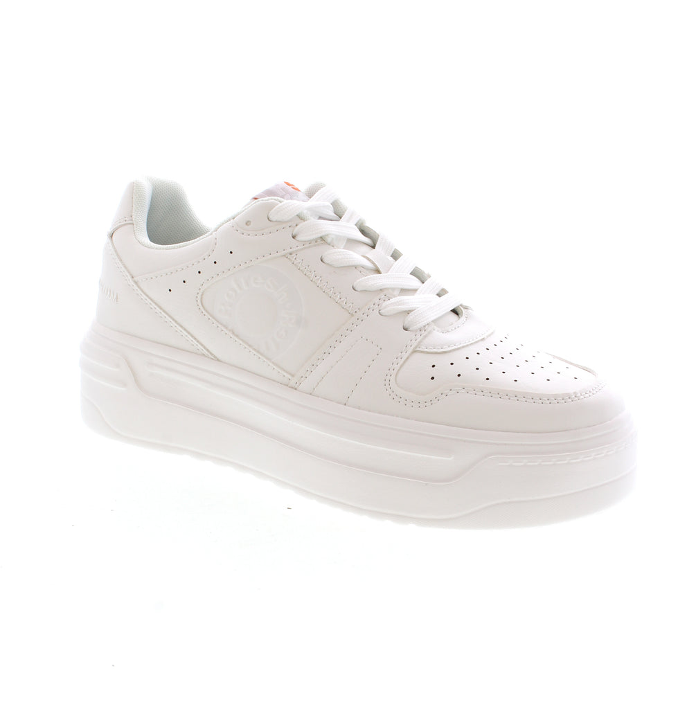 The Refresh 172408 - White is a trendy basketball-style sneaker perfect for this season. Made with a combination of materials, these shoes have an adjustable lace closure and a comfortable non-slip rubber sole. The removable insole adds an extra layer of comfort. Expertly crafted for style and functionality.