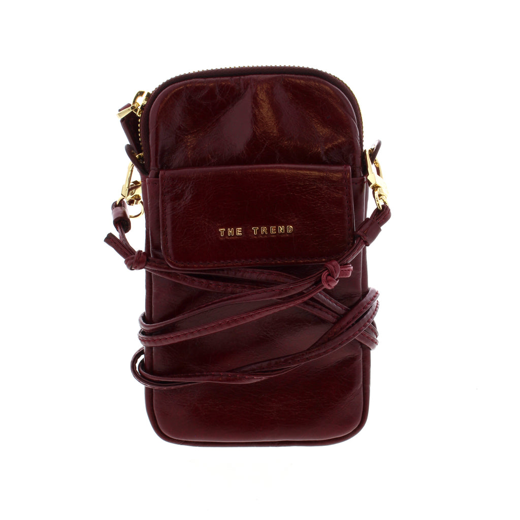 Stay on trend with The Trend 1765502! This fashionable crossbody cellphone bag holds all your on-the-go essentials - plus, no more bulky bags weighing you down. Keep your wallet, keys, and phone together in style - just enough room for the luxury of light packing.