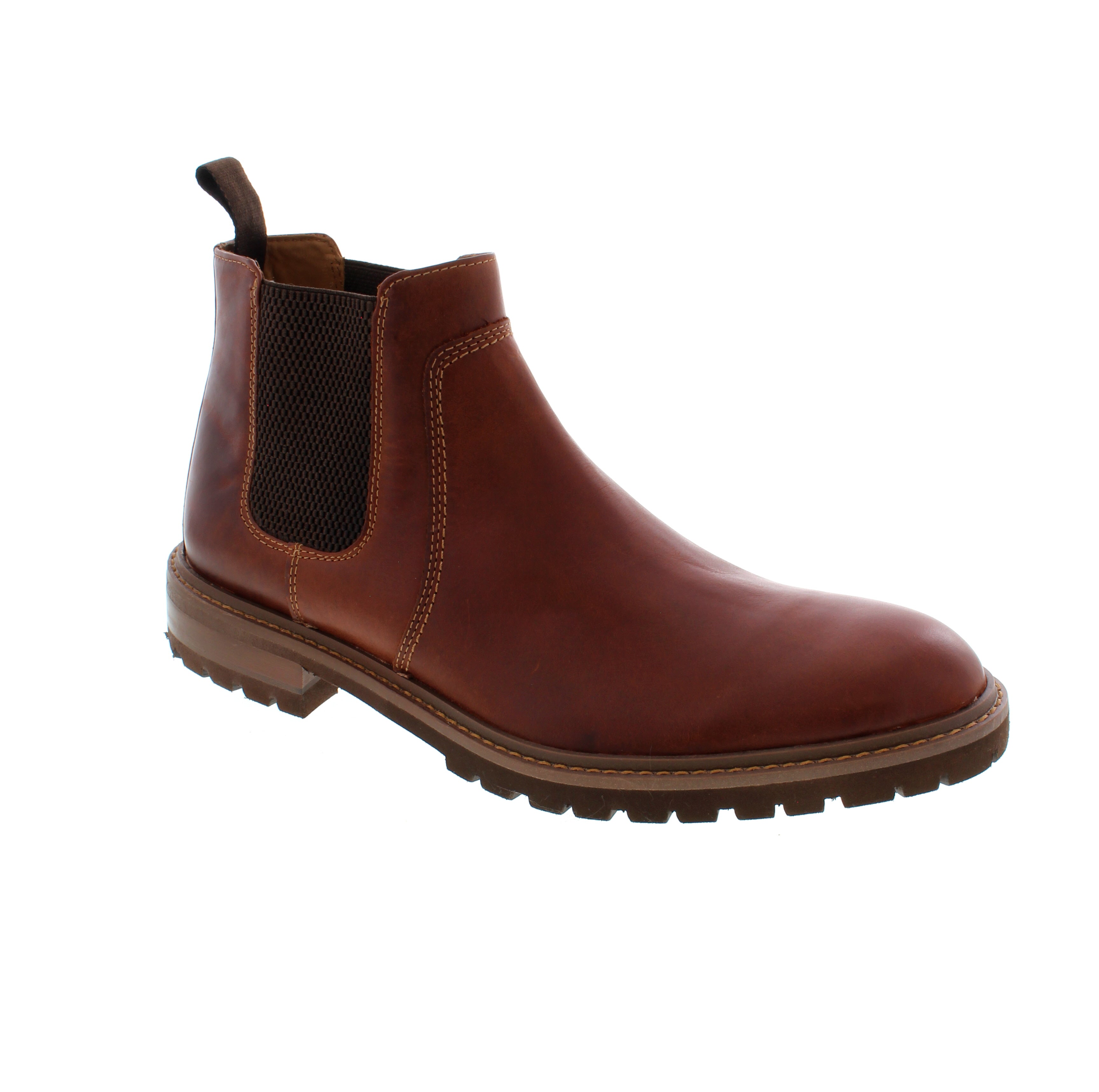 Mahogany chelsea sale boots