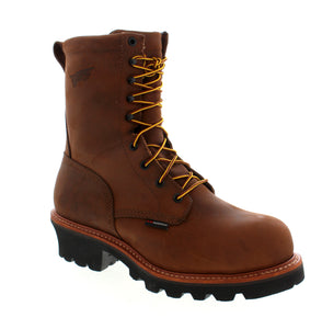 Built for durability and stability, the Red Wing Loggermax 2117 boasts a Goodyear® welt construction and an aggressive Vibram® lug sole for best-in-class slip and chemical resistance. With electrical hazard protection and a non-metallic safety toe, this boot is both lightweight and reliable. Featuring advanced waterproofing and 3M Thinsulate™ Ultra insulation, the Loggermax 2117 keeps you comfortable in cold and wet conditions.