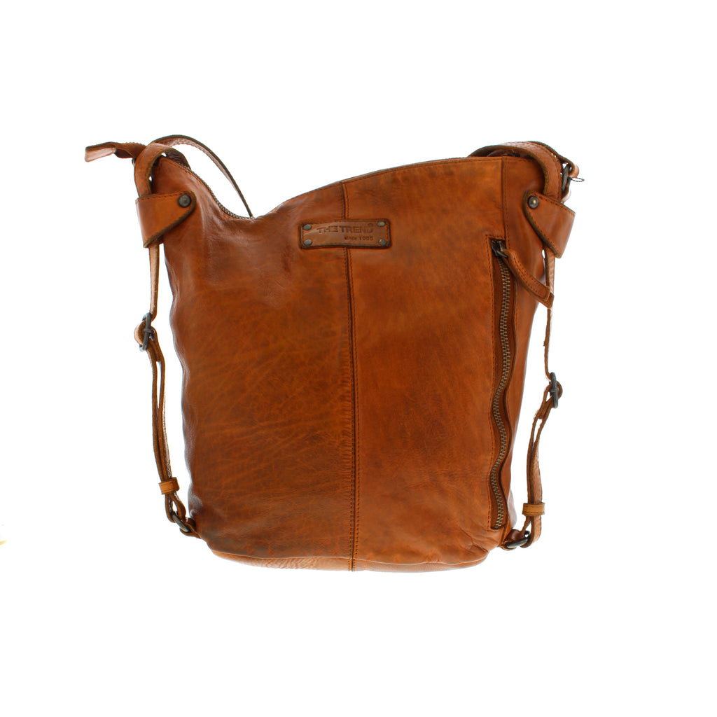 The Trend 22337 handbag is spacious enough room to carry all of your essentials, plus room for more! An adjustable shoulder strap to convert this handbag into a backpack. This bag is a versatile and stylish choice for days out and about. Whether you're looking for a hands-free option or need extra space for your things, this bag will come in handy.