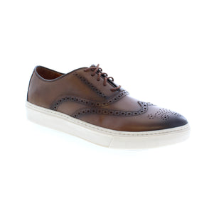 Johnston and Murphy Hollins Wingtip - Tan