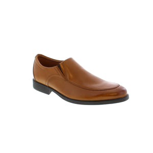 The Whiddon Pace dress shoe features a full-grain leather upper and elastic insets for more accessibility and flexibility. An Ortholite® footbed wicks away moisture and reduces impact to keep your feet comfortable for a long day at the office. 