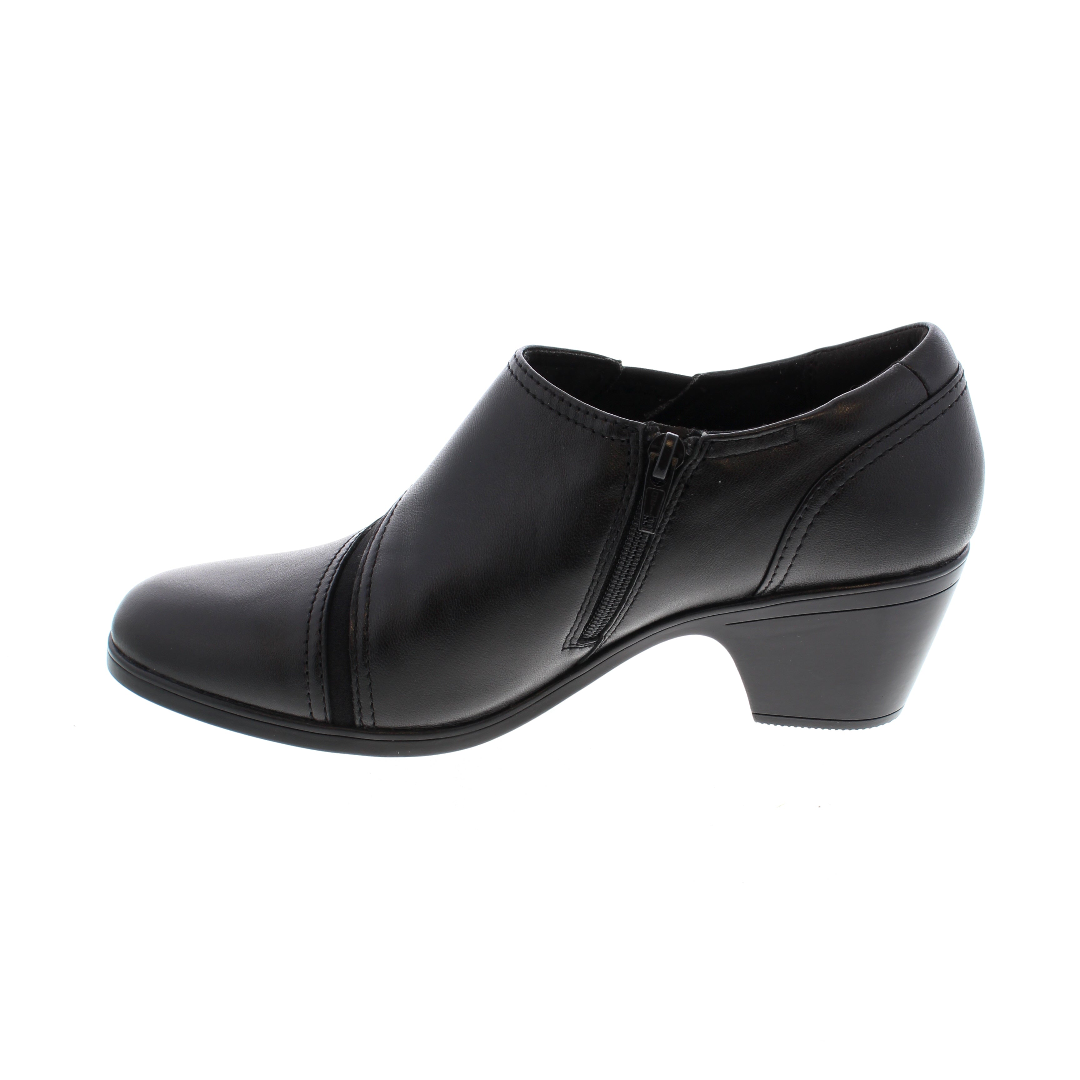 Clarks Emily 2 Dove | Black – Sole City Shoes