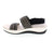 Introducing Clarks' new addition to the popular Cloudsteppers™ collection, the Arla Stroll sandal. Designed for lightness and freedom, this sporty-chic sandal features a Cushion Soft™ footbed for effortless comfort. The curved, textured upper adds a stylish touch, making it summer's go-to sandal.