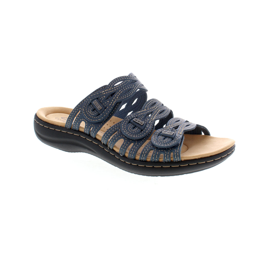 he Clarks Laurieann Ruby is the perfect sandal for seamless transitions from the beach to the town. Crafted with strappy leather uppers and an Ultimate Comfort footbed, it provides all-day support and protection on any terrain. Its lightweight sole won't weigh you down, making it a must-have for your summer wardrobe.