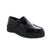 Clarks Torhill Bar shoe features a bold, ribbed outsole inspired by '90s design. This shoe combines retro style with modern comfort. The pillow-soft footbed and lightweight sole make for easy wear, while the premium patent leather and intricate stitching showcase Clarks' quality. Perfect for dress-casual occasions, the adjustable buckle adds the finishing touch.