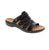 Effortless comfort meets everyday versatility with the Leisa Amanda by Clarks. Crafted from soft, durable leather, this strappy design features a cushioned footbed that keeps your feet comfortable whether you're heading to the beach, exploring town, or tackling daily errands.