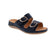 Slip into the Clarks Cecily Step and discover effortless style in a gorgeous navy nubuck. This versatile slide pairs a buckle closure with light arch support and a plush microfiber footbed for all-day comfort. The cushioned foam-EVA midsole and reliable rubber sole keep you steady on casual adventures.