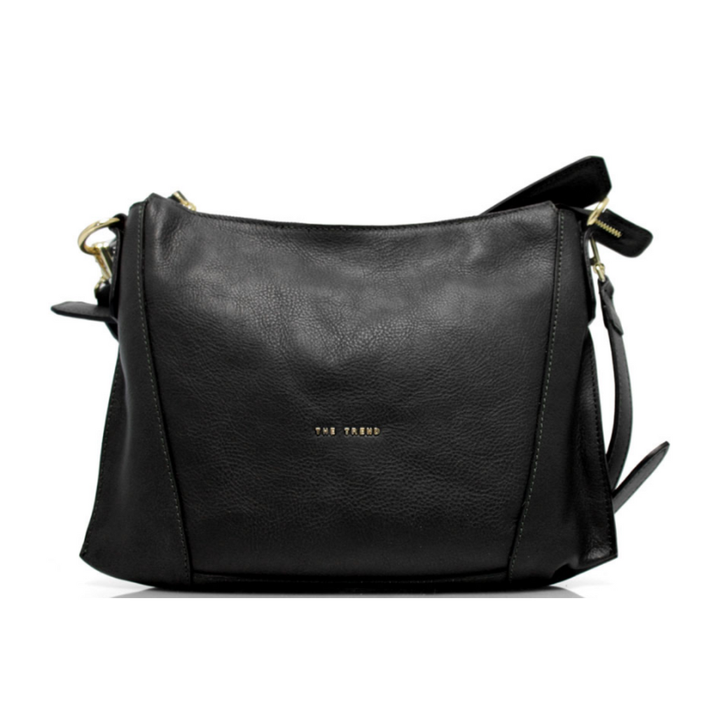 Keep up with the trends and make them with The Trend 3924997 crossbody bag! You'll be fashionably on-the-go with this must-have bag that keeps you hands-free. Complete with many pockets and adjustable, detachable straps. Step up your style game and bring your boss babe vibes with its spacious interior to fit all your must-haves, plus a few more!
