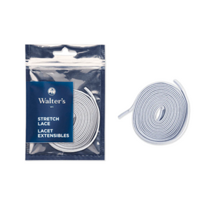 Walter's Stretch Laces in White are designed to provide a secure fit and long-lasting comfort. Crafted from a bungee lace closure, these laces are built to stand up to all your everyday activities. 