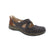 This Rieker 46352-45 casual shoe delivers comfort and style in black. The perforated leather upper with elasticized design and padded collar adapts to your foot, while the removable insole and foam midsole provide cushioning support. Velcro closure makes it easy to slip on and off.