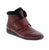 Elegant burgundy ankle bootie from Rieker that combines style with everyday comfort. Crafted with a leather upper, water-resistant protection, and a supportive wedge heel, this versatile boot transitions seamlessly from casual outings to outdoor adventures.