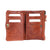Milo Flower Wallet - Cognac